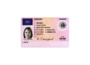 DENMARK ID CARD 4SALE