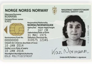 NORWAY ID CARD 4SALE