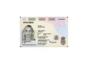 LUXEMBOURG ID CARD 4SALE